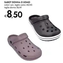 Bennet Sabot donna o uomo offerta