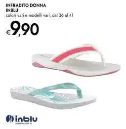 Bennet Infradito donna INBLU offerta