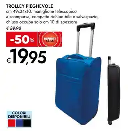 Bennet Trolley pieghevole offerta