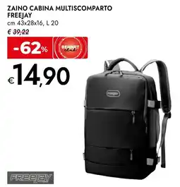 Bennet Zaino cabina multiscomparto freejay offerta