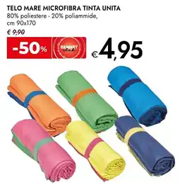 Bennet Telo mare microfibra tinta unita offerta