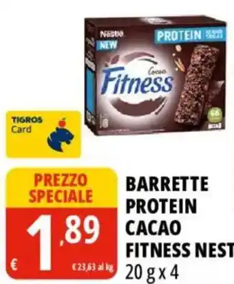 Barrette protein cacao fitness NESTLÉ