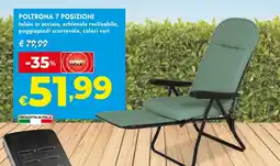 Bennet Poltrona 7 posizioni offerta