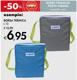 Bennet Borse termiche fiesta FABOSS offerta