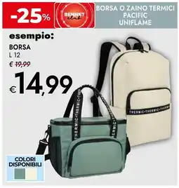 Bennet Borsa o zaino termici PACIFIC UNIFLAME offerta