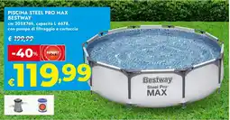 Bennet Piscina steel pro max BESTWAY offerta