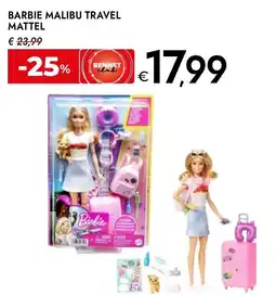 Bennet Barbie malibu travel mattel offerta