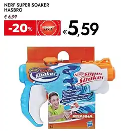 Bennet Nerf super soaker hasbro offerta