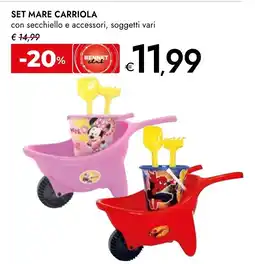 Bennet Set mare carriola offerta