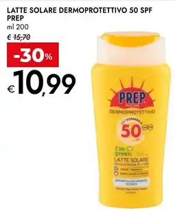 Bennet Latte solare dermoprotettivo 50 SPF PREP offerta