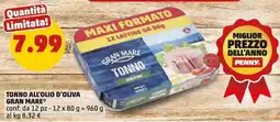 PENNY Tonno all'olio d'oliva GRAN MARE offerta