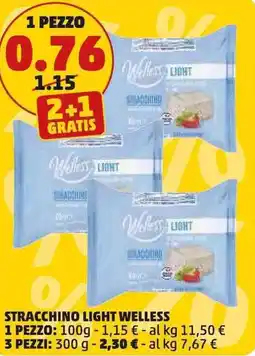 PENNY Stracchino light WELLESS offerta