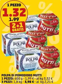 PENNY Polpa di pomodoro MUTTI offerta