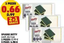 PENNY Spugne NETTY offerta
