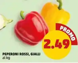 PENNY Peperoni rossi, gialli offerta