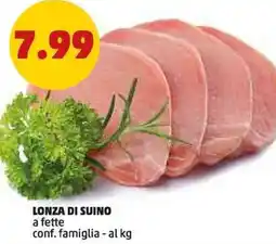 PENNY Lonza di suino offerta