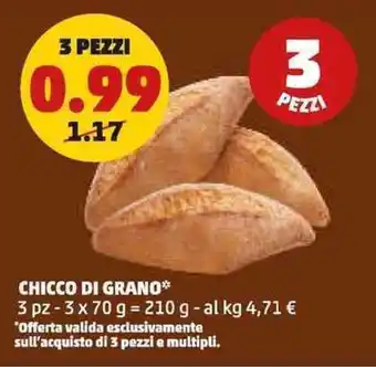 PENNY Chicco di grano offerta