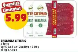 PENNY Bresaola CITTERIO offerta