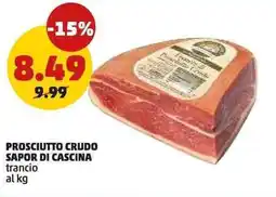 PENNY Prosciutto crudo SAPOR DI CASCINA offerta
