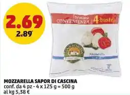 PENNY Mozzarella SAPOR DI CASCINA offerta