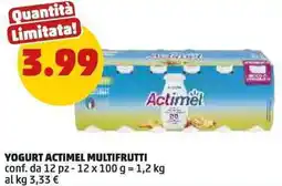 PENNY Yogurt ACTIMEL MULTIFRUTTI offerta