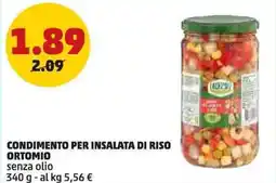 PENNY Condimento per insalata di riso ORTOMIO offerta