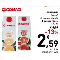 Spazio Conad SPREMUTA CONAD offerta