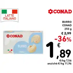 Spazio Conad BURRO CONAD offerta