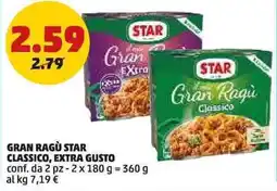 PENNY Gran ragù star classico, extra gusto offerta