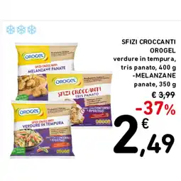 Spazio Conad SFIZI CROCCANTI OROGEL • MELANZANE offerta
