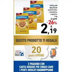 Spazio Conad FROLLINI BALOCCO offerta