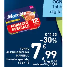 Spazio Conad TONNO ALL'OLIO D'OLIVA MAREBLU offerta