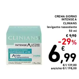 Spazio Conad CREMA GIORNO INTENSE A CLINIANS offerta