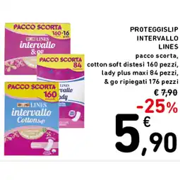 Spazio Conad PROTEGGISLIP INTERVALLO LINES offerta