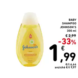 Spazio Conad BABY SHAMPOO JOHNSON'S offerta