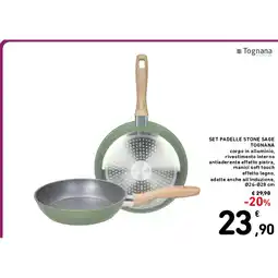 Spazio Conad SET PADELLE STONE SAGE TOGNANA offerta