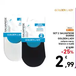 Spazio Conad SET 2 SALVAPIEDE DONNA offerta