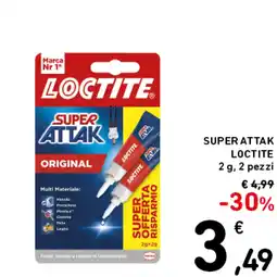 Spazio Conad SUPER ATTAK LOCTITE offerta