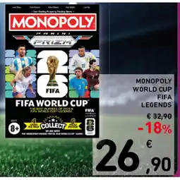 Spazio Conad MONOPOLY WORLD CUP FIFA LEGENDS offerta