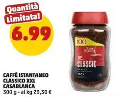PENNY Caffè istantaneo classico XXL CASABLANCA offerta
