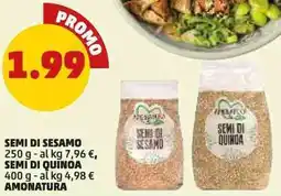 PENNY Semi di sesamo , semi di quinoa AMONATURA offerta