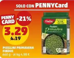 PENNY Pisellini primavera FINDUS offerta