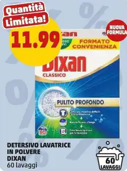 PENNY Detersivo lavatrice in polvere DIXAN offerta