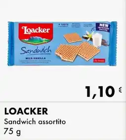 Iper Tosano LOACKER Sandwich offerta