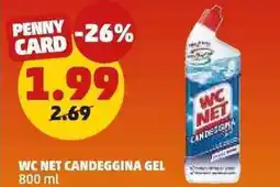 PENNY Wc net candeggina gel offerta