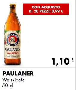 Iper Tosano PAULANER Weiss Hefe offerta