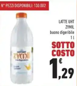 Conad Latte uht zymil buono digeribile offerta
