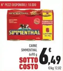 Conad Carne SIMMENTHAL offerta