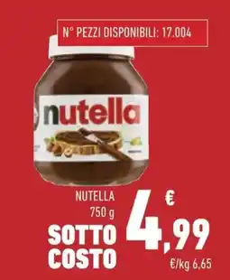 Conad Nutella offerta