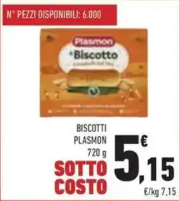 Conad Biscotti PLASMON offerta